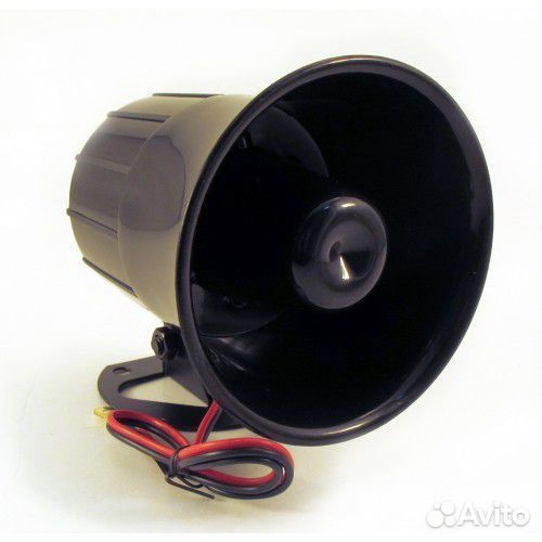 Колокол сирены сигнализации 12v/20w новый