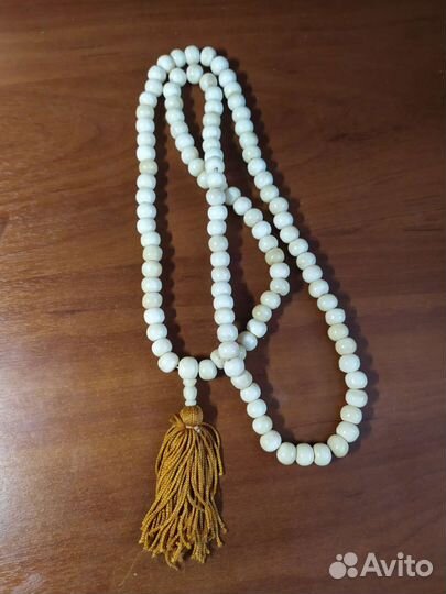 Буддийские четки из кости Яка (Тибет)