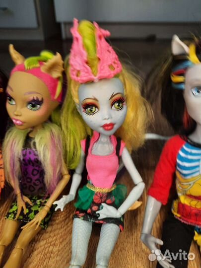 Куклы монстер хай клеолей,Дракулбека,авеа Тротер