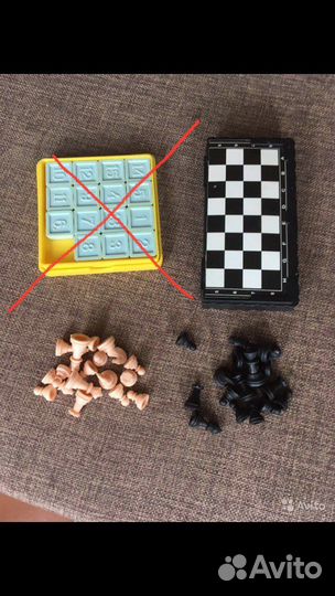 Пятнашки, мини шахматы, шашки, доска шахматная