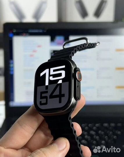 Часы Hk10 Ultra 3 black edition