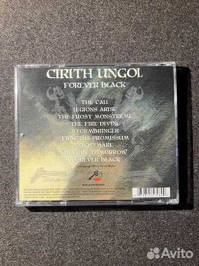 CD (rus) Cirith Ungol - Forever Black (2020)