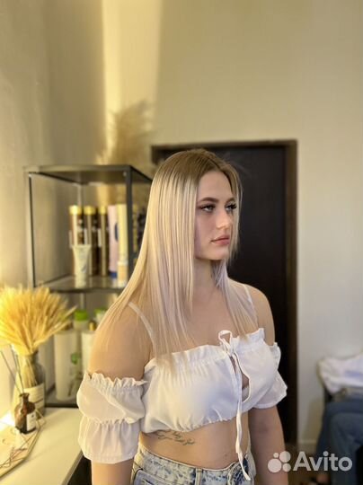 Кератиновое выпрямление волос ботокс полировка