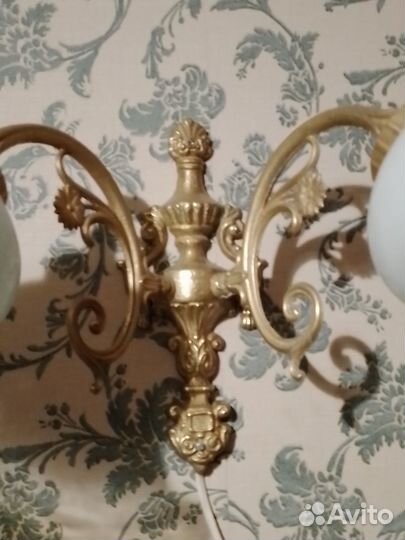 Бра бронза СССР