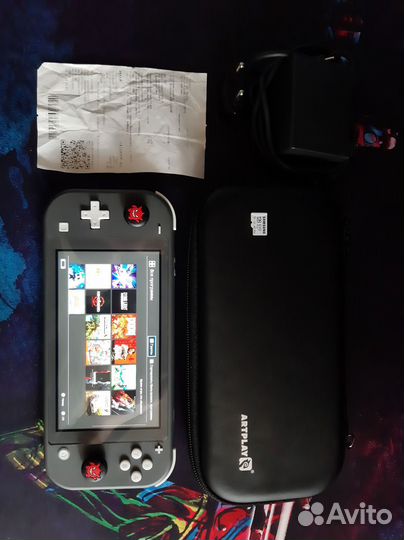 Nintendo switch lite с играми
