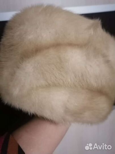 Шапка норковая женская