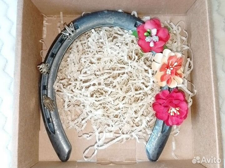 Подкова настоящая сувенир подарок