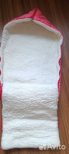 Зимний конверт в коляску