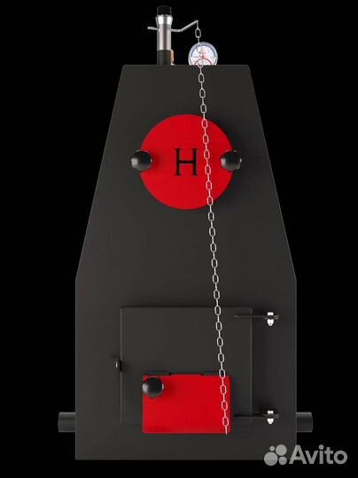 Твердотопливный котёл 50 квт