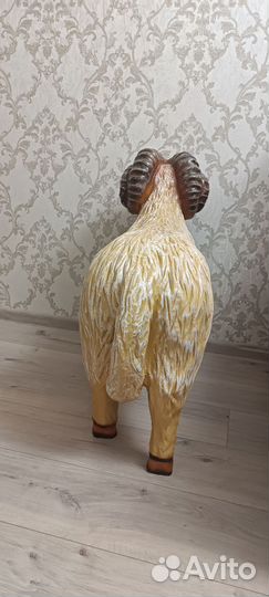 Садовая фигура Баран полистоун