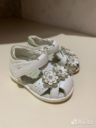 Сандали для девочки 18 размер
