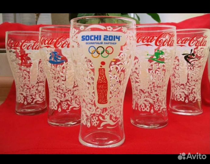 Стаканы coca cola