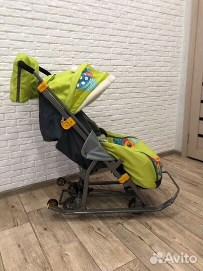 Коляска санки