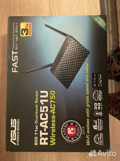Wi-Fi роутер Asus RT-AC51U 802.11ac