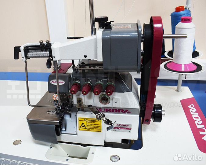 Промышленный 4-х ниточный оверлок Aurora A-747E-LF