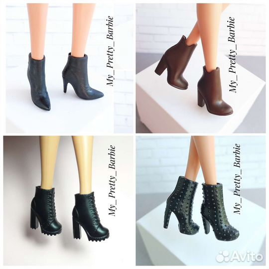 Сапоги и ботильоны для Барби