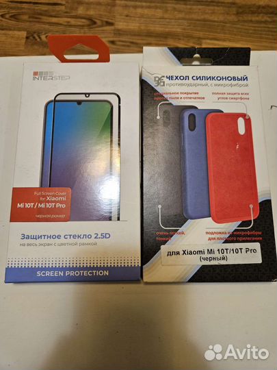 Продам чехол и стеклона xiaomi MI10T