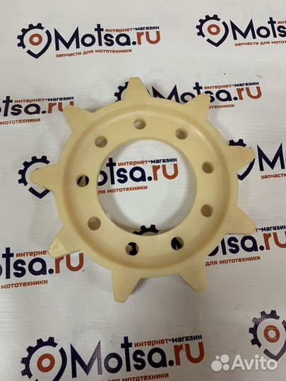 Звездочка снегоход Буран пластм.ориг. (мягкая, мат