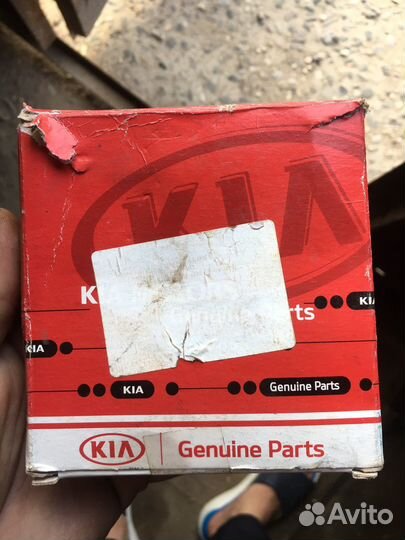 Комплект вкладышей на kia spectra