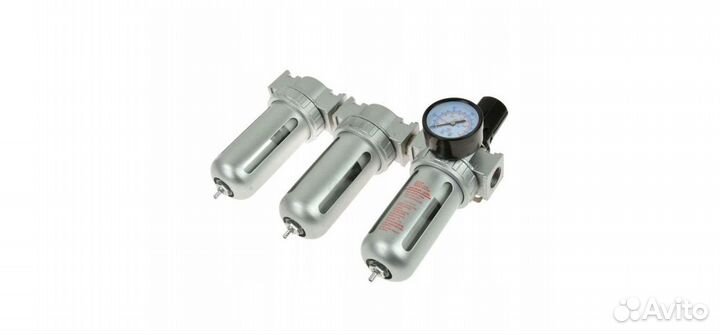 Фильтр - влагоотделитель Geko тройной +редуктор