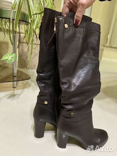 Сапоги женские натуральная кожа