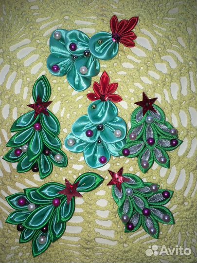 Резиночки-елочки к новому году