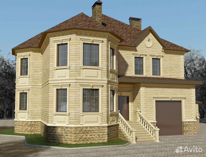 Дагестанский камень для фасада