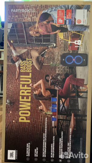 Портативная колонка jbl partybox 100