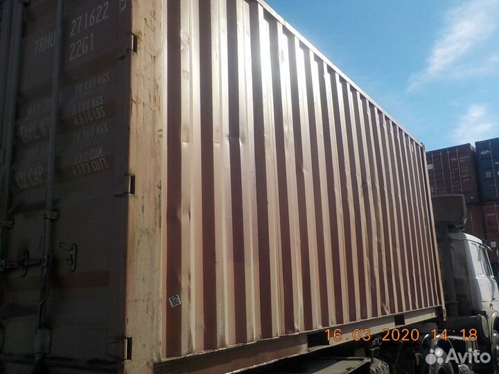 Контейнер 20 футов б/у trhu2716225