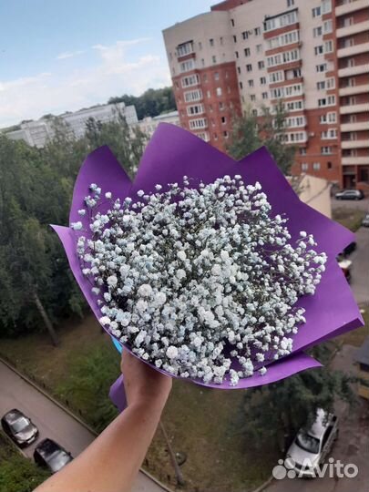 Букет из гипсофилы