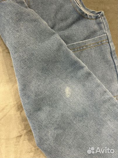 Комбинезон джинсовый на 80 см