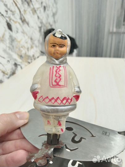 Ёлочная игрушка СССР Якут Ненец Чукча