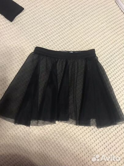 Гимнастический купальник+ юбка