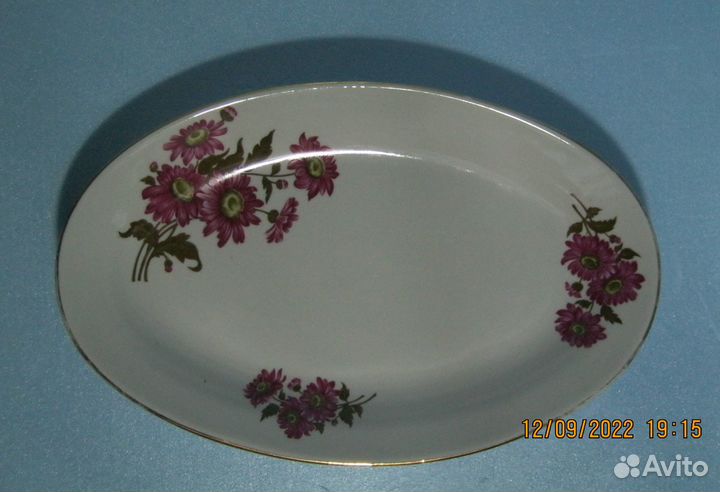 Блюдо овальное большое