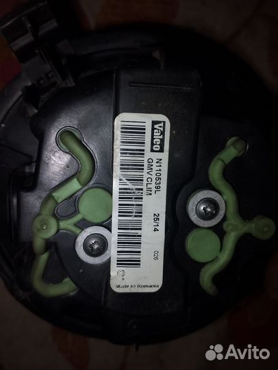 Вентилятор печки ваз largus