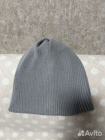 Шапка женская серая