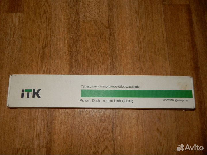 Блок розеток в стойку 19 дюймов