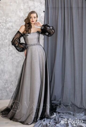 Вечернее платье в пол 44 размер