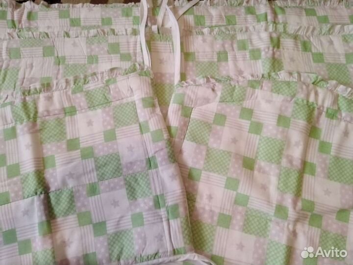 Бортики в детскую кроватку