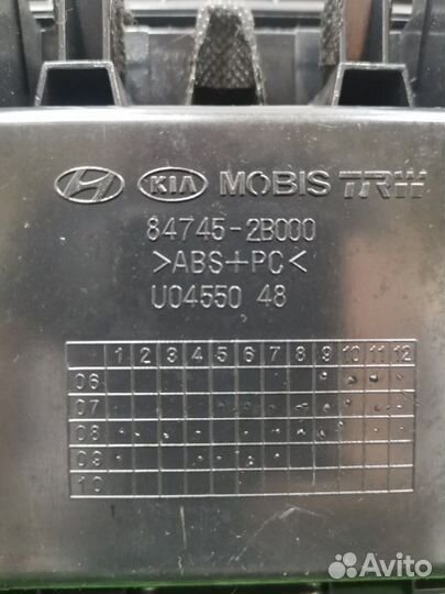 Бардачок Hyundai Santa-Fe 2 SUV 2.2 дизель D4HB