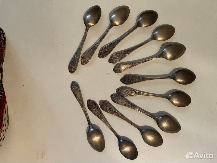 Столовые приборы из мельхиора