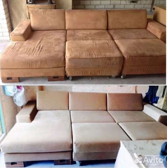 Перетяжка мягкой мебели