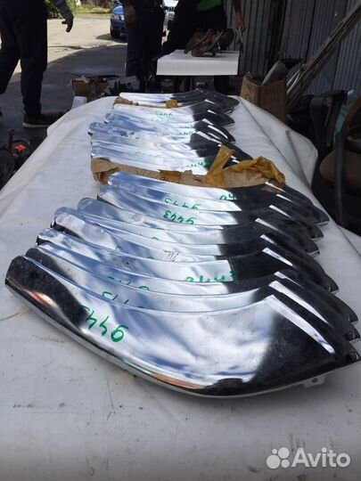 Накладка бампера передняя газ 3110 правая