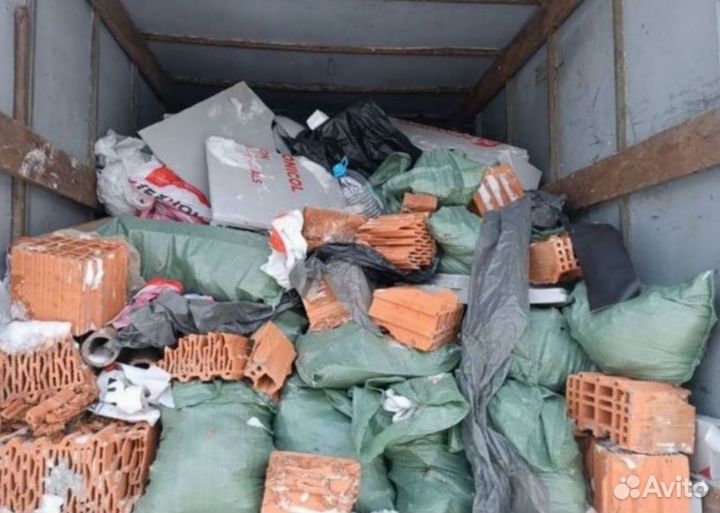 Вывоз мусора на газели