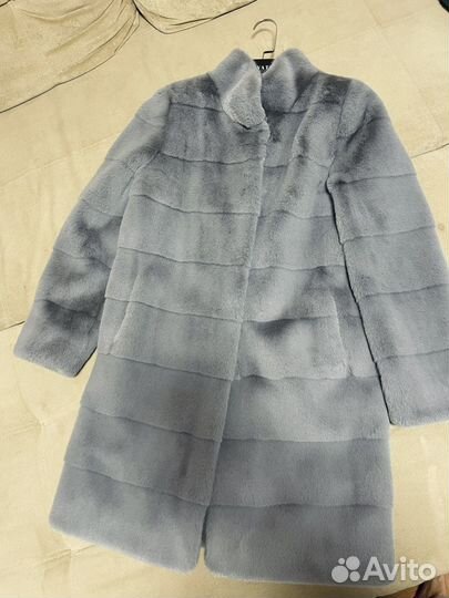 Искусственная шуба под норку 44 размер