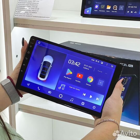 Магнитола Teyes Crafter 2017-2021