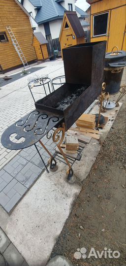 Мангал, ковка, б/у