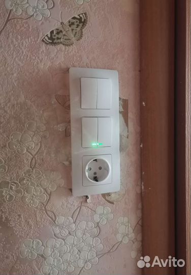 Ремонт, установка розеток и выключателей, электрик