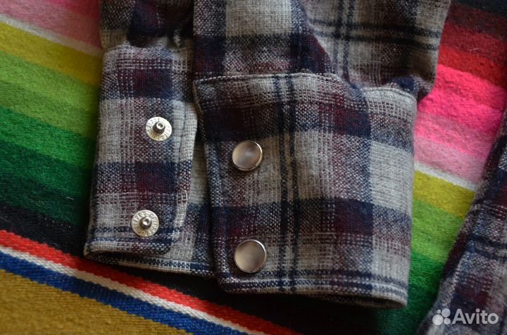 1970s Pendleton Wool Western, Made In Usa Medium