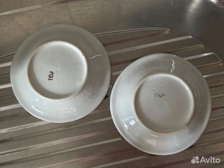 Парные вазы фарфор винтаж